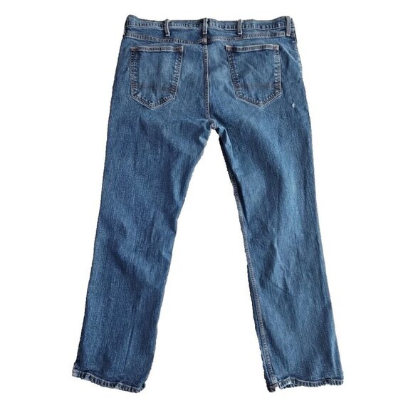 Arizona Jean Co Jeans Men's Size 42x30 Athletic Fit Flex Med Wash F08639 - Picture 3 of 16